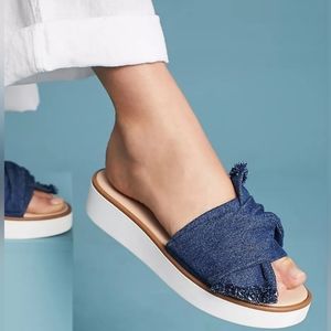 Anthropologie Seychelles Coast Slide Sandals Women's Size 11